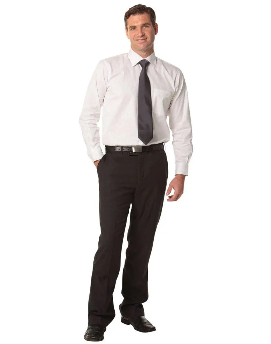 BENCHMARK Men's Poly/Viscose Stretch Pants Flexi Waist M9330 Corporate Wear Benchmark